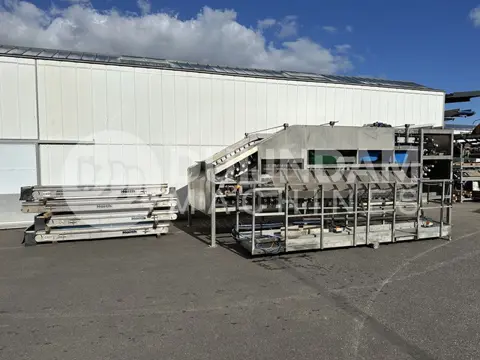 Haith GRADER rollensorteermachine 180 cm met 4 sorteringen RVS