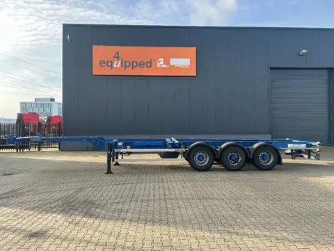 Contar 40FT HIGH CUBE chassis / liftaxle / drumbrakes / NL-Chassis/ APK 02-2026