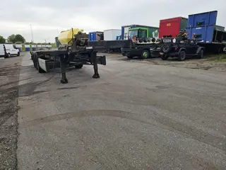 Krone SD | CONTAINER CHASSIS 40 FT 2 X 20 FT |BPW DRUM| APK TUV 22-07-2026. 5 PIECES.