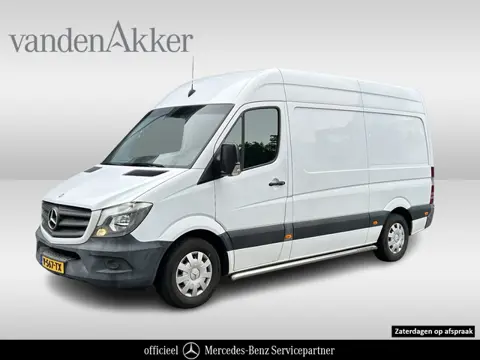Mercedes-Benz Sprinter 313 2.2 CDI 130 pk L2H2 // Bijrijdersbank // Airco // Betimmering // Achter o
