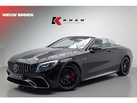 Mercedes-Benz S-klasse Cabrio S63 AMG 4MATIC Premium Plus |Luchtvering|HUD|Nachtzicht|Airscarf|