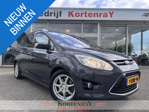 Ford Grand C-Max 1.6 EcoBoost Titanium 7p. |navi|keyless entry|stoelverwarming|nieuwstaat|
