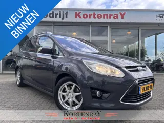 Ford Grand C-Max 1.6 EcoBoost Titanium 7p. |navi|keyless entry|stoelverwarming|nieuwstaat|