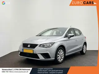 SEAT Ibiza 1.0 TSI 110 pk DSG Urban Silver Full LED Navi 9,2 inch CarPlay Climatronic PDC Cruise Lan