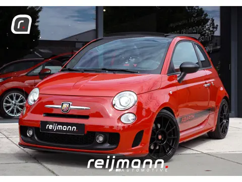 Fiat 500C 1.4-16V Abarth Rossa | 17" | Sportuitlaat | Leder | Uniek
