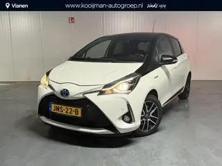 Toyota Yaris 1.5 Hybrid Bi-Tone Luxe en nette auto slechts 72366 KM met stoelverwarming, parkeersens