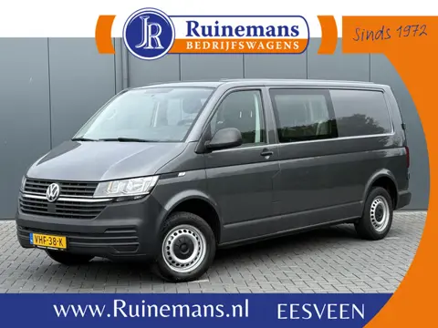 Volkswagen Transporter 2.0 TDI / L2H1 / 5-PERS DUBBELE CABINE / 1e EIG. / ZEER NETJES!! / AIRCO / CR