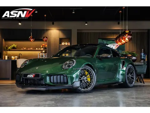 Porsche 911 992.2 Coupé 3.6 Turbo S, 711 PK, *ON/STOCK*, Sport/Design/Carbon, OAK/Green, Lift, Burme