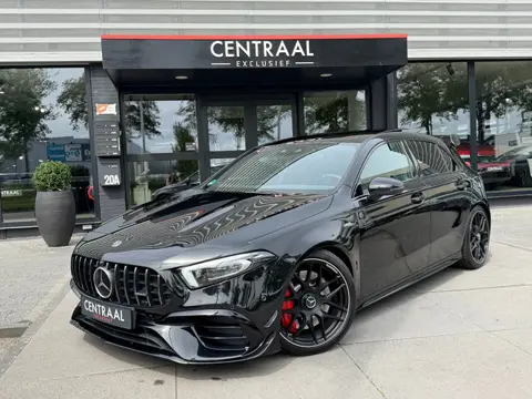 Mercedes-Benz A-klasse AMG 45 S 4MATIC+ Pano|Burmester|Memory|Aero|Carplay|421PK|Driver's Package