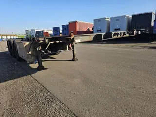 Burg | 12-27 CCXGX |30 Foot tank container chassis | adr | Saf disc.