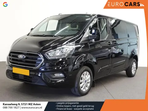 Ford Transit Custom 300 2.0 TDCI L2H1 Limited Dubbele Cabine Automaat Navi Airco 2 Schuifdeuren Trek