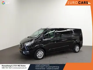 Ford Transit Custom 300 2.0 TDCI L2H1 Limited Dubbele cabine Automaat Navi Airco 2 Schuifdeuren Trek