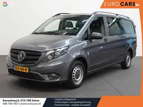 Mercedes-Benz Vito 114 CDI Automaat Dubbele Cabine 6-zits Navigatie Apple Carplay Trekhaak Cruise co