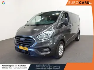 Ford Transit Custom 300 2.0 TDCI L2H1 Limited Dubbele Cabine Automaat Navi Airco 2x schuifdeuren  Tr