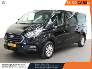 Ford Transit Custom 300 2.0 TDCI L2H1 Limited Dubbele cabine Automaat Navigatie Airco 2x Schuifdeure