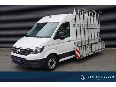 Volkswagen Crafter 177pk L3H3/L2H2 Glasresteel Camera Parkeersensoren Airco Glaswagen 3-Zits