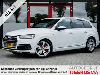 Audi Q7 4.0 TDI SQ7 quattro Pro Line + 7p | Trekhaak | Bose Audio | Schuif/ Kantel Pano Dak | Achter