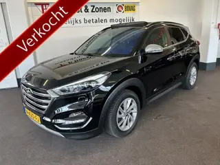 Hyundai Tucson 1.6 T-GDi Premium 4WD Automaat | Panoramadak | Inklapbare trekhaak | Lederen bekledin