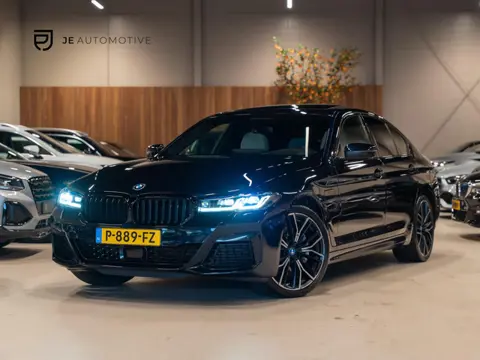 BMW 5-serie 530e M-Pakket, Shadow Line, Laser Light, Pano, Virtual, Leder, 360 Cam, ACC, Ambiënte Li