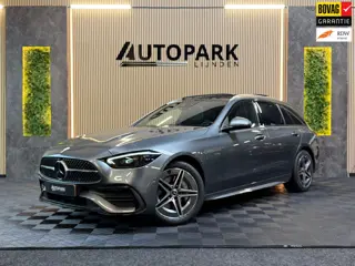 Mercedes-Benz C-klasse Estate 300 e AMG LINE |PANO|360CAM|KEYLESS|CARPLAY|GARANTIE|SFEERVERLICHTING|