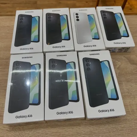 Samsung A16, Samsung A36, Samsung S25 Ultra, iPhone 16 Pro, Sony PS5,