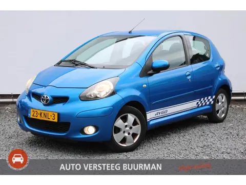 Toyota Aygo 1.0-12V Dynamic Blue 2e Eig. met Airco