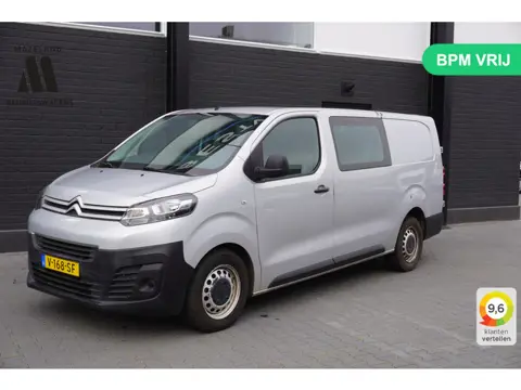 Citroën Jumpy 2.0 BlueHDI 120PK Dubbele Cabine EURO 6 - PDC - Cruise - Trekhaak - €14.900,- Excl.