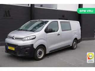 Citroën Jumpy 2.0 BlueHDI 120PK Dubbele Cabine EURO 6 - PDC - Cruise - Trekhaak - €14.900,- Excl.