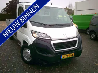 Peugeot Boxer 335 2.2 BlueHDi 140 L3H2 Asphalt OPENLAADBAK+AIRCO+CRUISE+TREKHAAK !!!