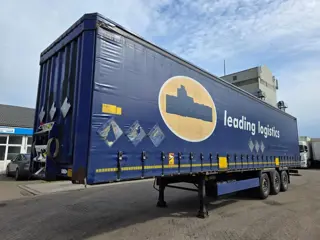 Krone SAF - Disc Krone 3-assige zeilen trailer - SAF assen - Schijfremmen - Luchtvering - 41 Ton - G