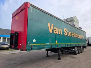 Kögel Mercedes - Disc Kögel 3-assige zeilen oplegger - Mercedes assen - Schijfremmen - Luchtvering -