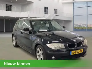 BMW 1-serie 118i 5DRS| AUTOMAAT| LEDER| AIRCO| 2E EIGENAAR| VELGEN| CRUISECONTROL