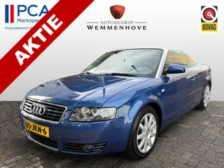 Audi A4 Cabriolet 3.0 V6 quattro Leer/Automaat/Navi/ECC/Alu wielen/windscherm/Zeer nette auto