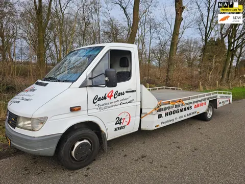 Mercedes-Benz 412 D Lang aluminium laadbak 1460 kilo Laadvermogen