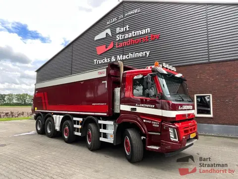 Volvo FM 460 10x4 bladgeveerd met 21.5m³ geisoleerde kipper. BS2048
