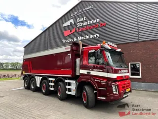 Volvo FM 460 10x4 bladgeveerd met 21.5m³ geisoleerde kipper. BS2048