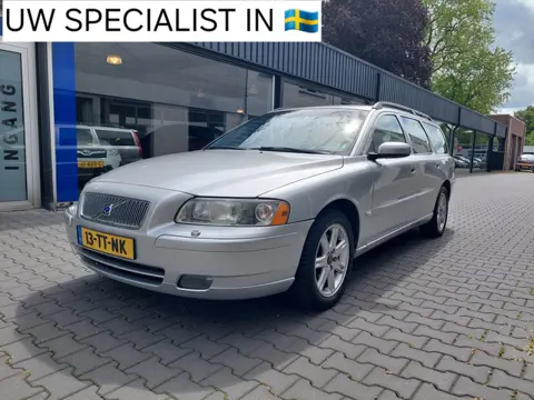 Volvo V70 2.0T Edition II Leer Xenon Navi Clima Cruise Trekhaak PDC Stoelverwarming 16 inch Originee