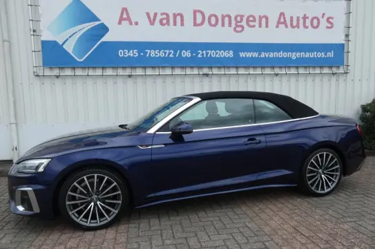 AUDI CABRIOLET 40 TFSI S LINE AUTOMAAT,Navi,Camera,Airscarf,ACC,Matrix