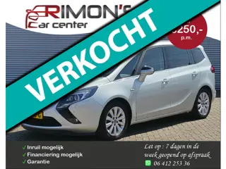 Opel Zafira Tourer 1.4 Blitz 7p. Leder Camera Navi Stoel+Stuur Verwarming