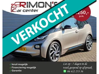 BMW I3 Range Extender Pano Leder Camera Stoelverwarming