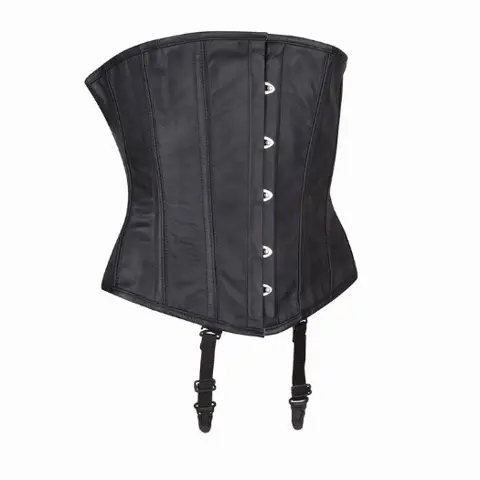 Echt leren corset model 09 waist cincher in xs t/m 6xl