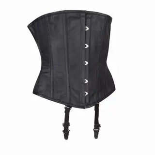 Echt leren corset model 09 waist cincher in xs t/m 6xl