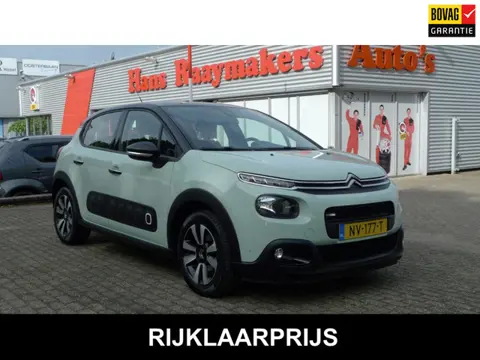 Citroen C3 1.2 S&S Shine Carplay, navigatie, cruise control, PDC, Camera. All-in prijs