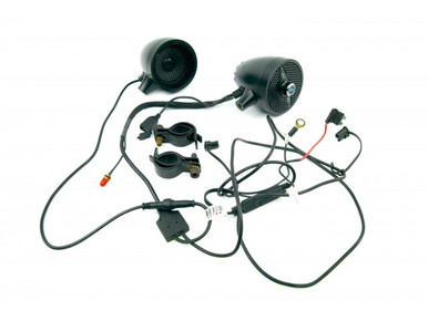Used Speakerset Motor FM Radio + USB