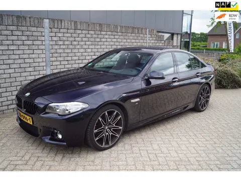 BMW 5-serie 528i M Sport Edition High Executive Autom Leder Sportst Stoelverw Navi Clima Xenon Cruis