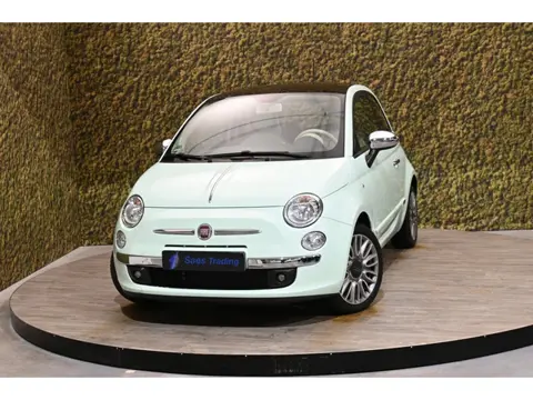 Fiat 500 1.2 Lounge | Mint | Panorama | Airco (bj 2014)