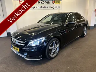 Mercedes-Benz C-Klasse 180 AMG Sport Edition | Nederlands geleverd | Lederen bekleding | Cruise cont