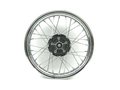Used Voorwiel 2.75X18 Spaak Chrome