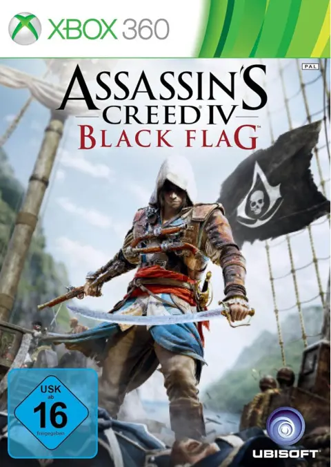 Assassin's Creed 4 Black Flag (verpakking Duits, game Engels)