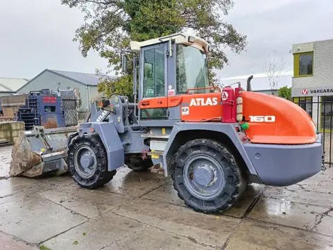 Atlas L160 terex tl160 shovel lwiellader loader ce 4x4